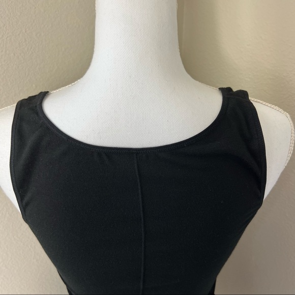 SOLD Free People Women’s Body Shaper Corset Style Black Lace Tank Top - Picture 6 of 16